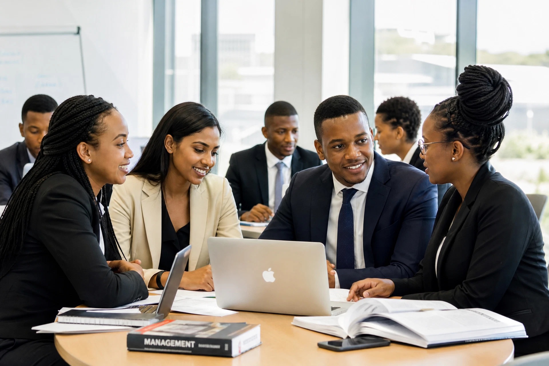 Business Studies students at Technicol SA College