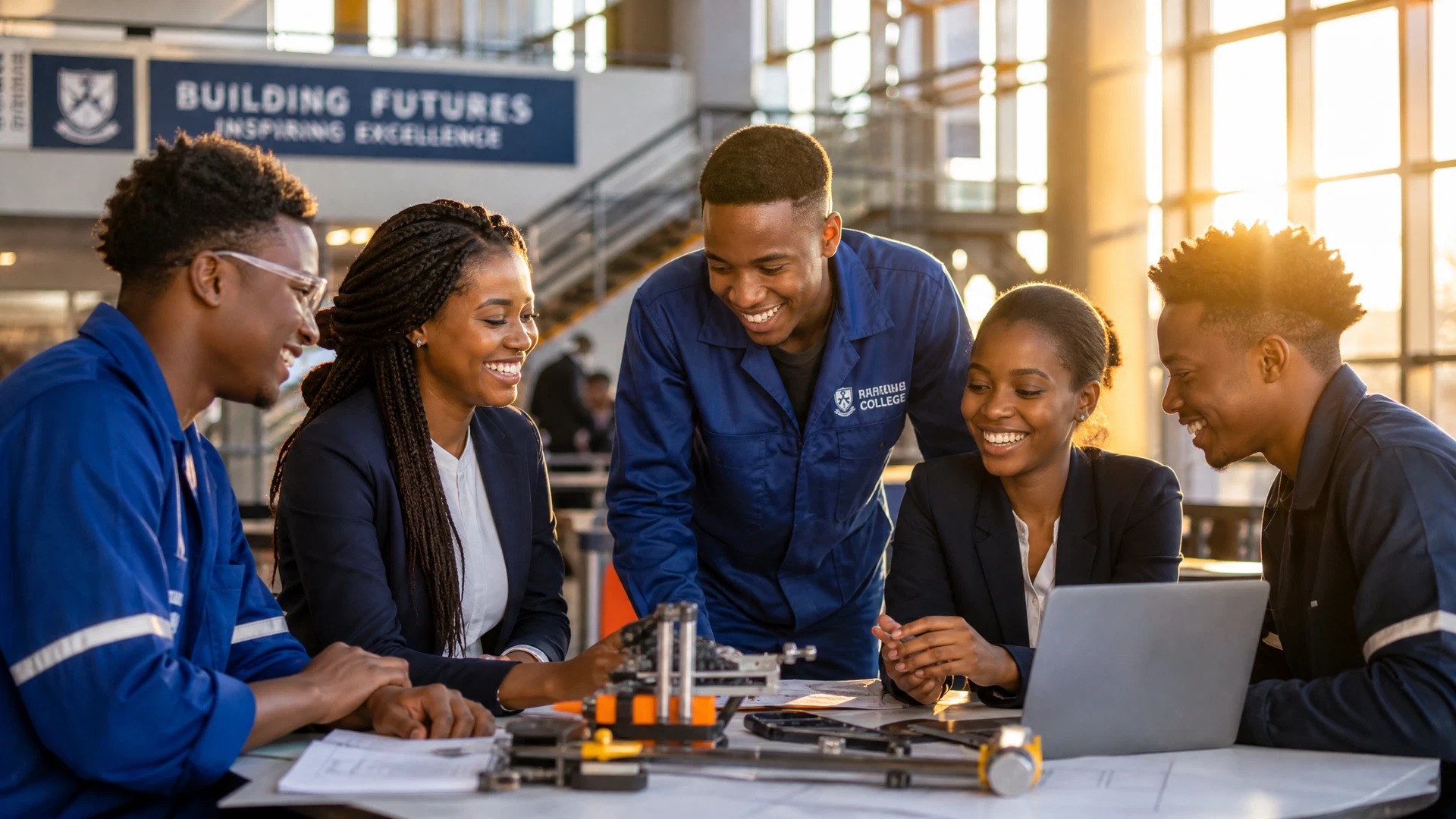 Technicol SA College students learning together